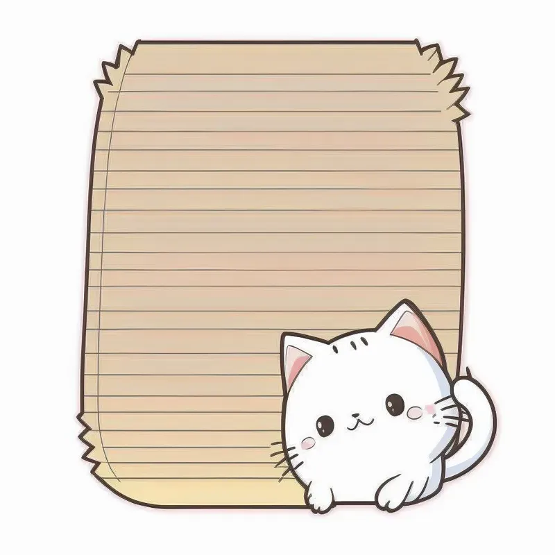 Cute Notepad Papers