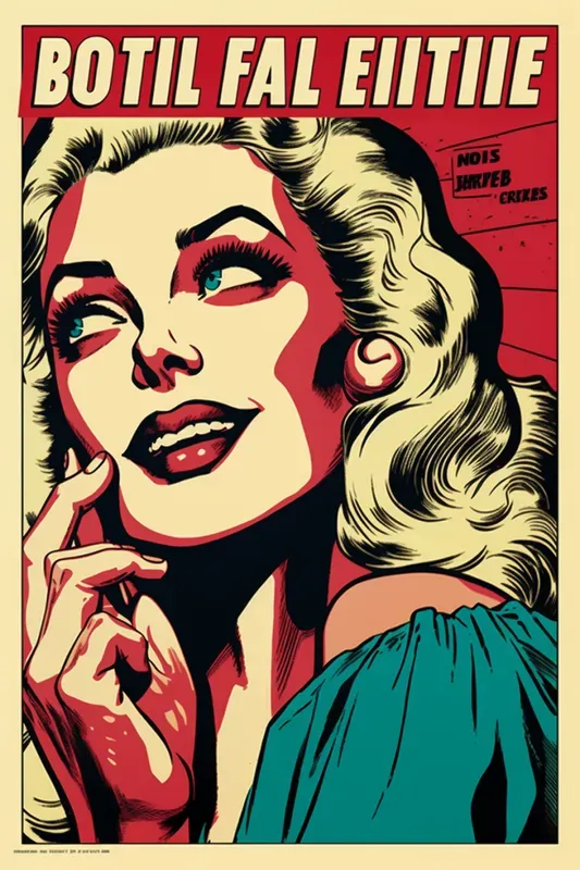 Retro Style Comic Posters