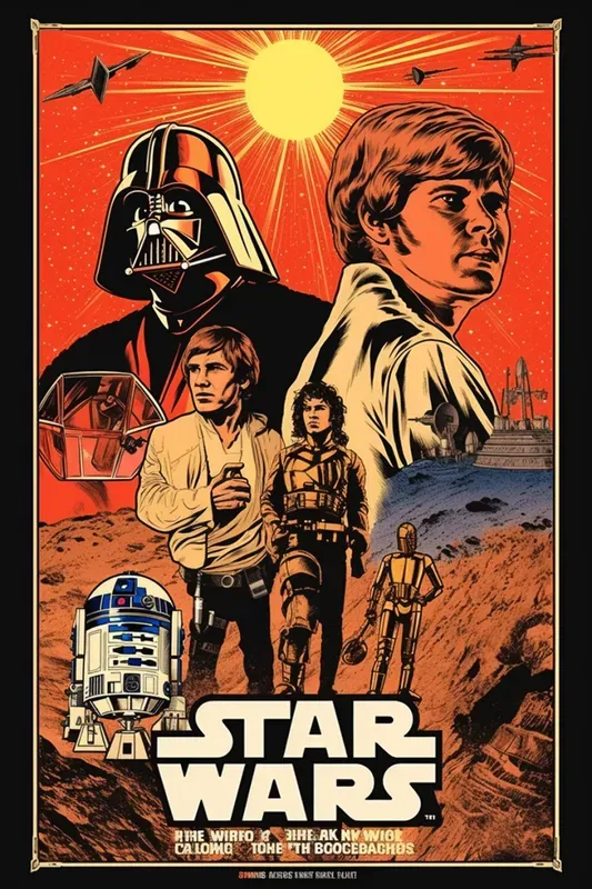 Retro Style Comic Posters