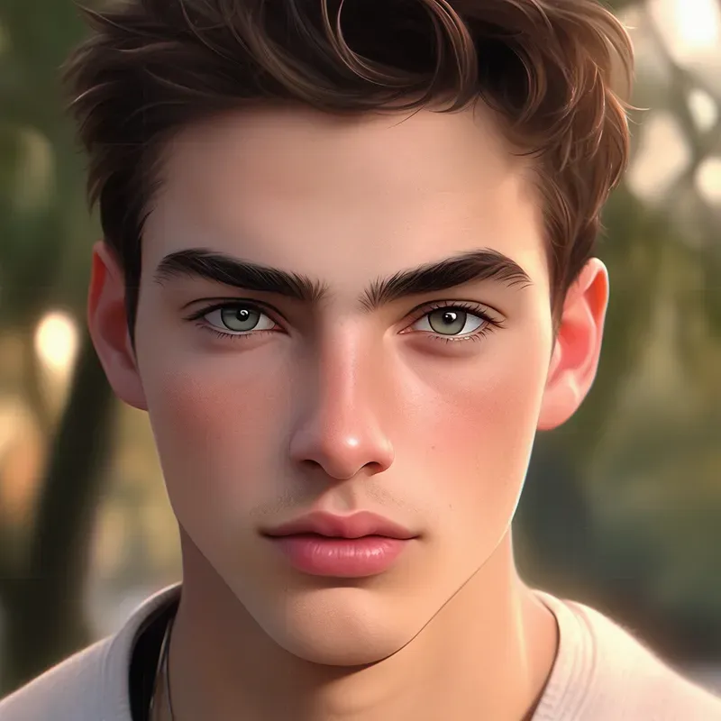 Realistic 3D Avatar Anime Portraits