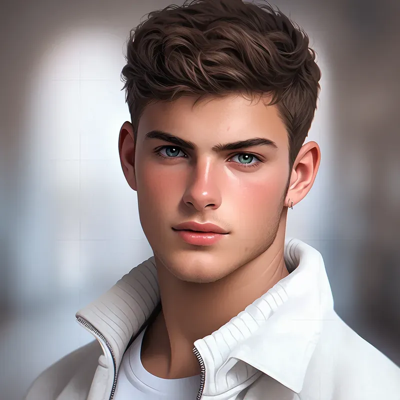 Realistic 3D Avatar Anime Portraits