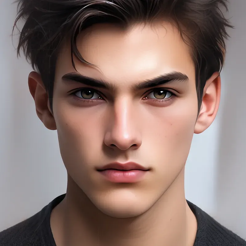 Realistic 3D Avatar Anime Portraits