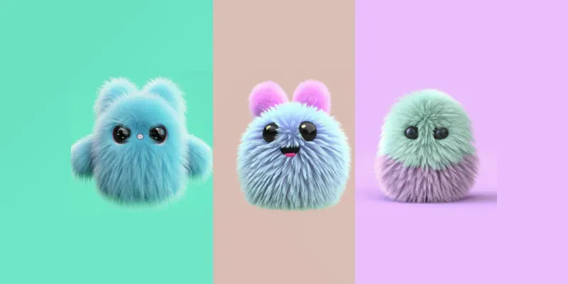Cute Furry Plushies generated by undefined