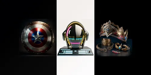 Super-hero Equipment generated by midjourney