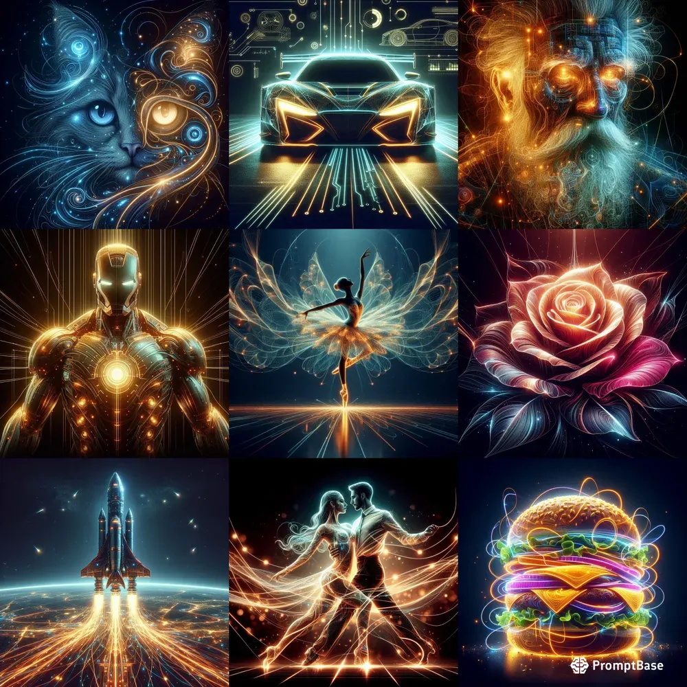 Glowing Lines