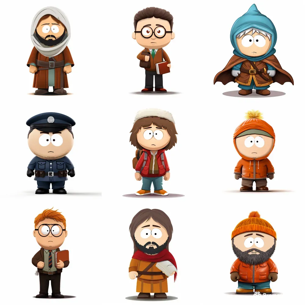 Southpark Character Creations