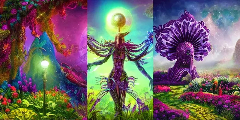 Fantasy Flower generated by undefined