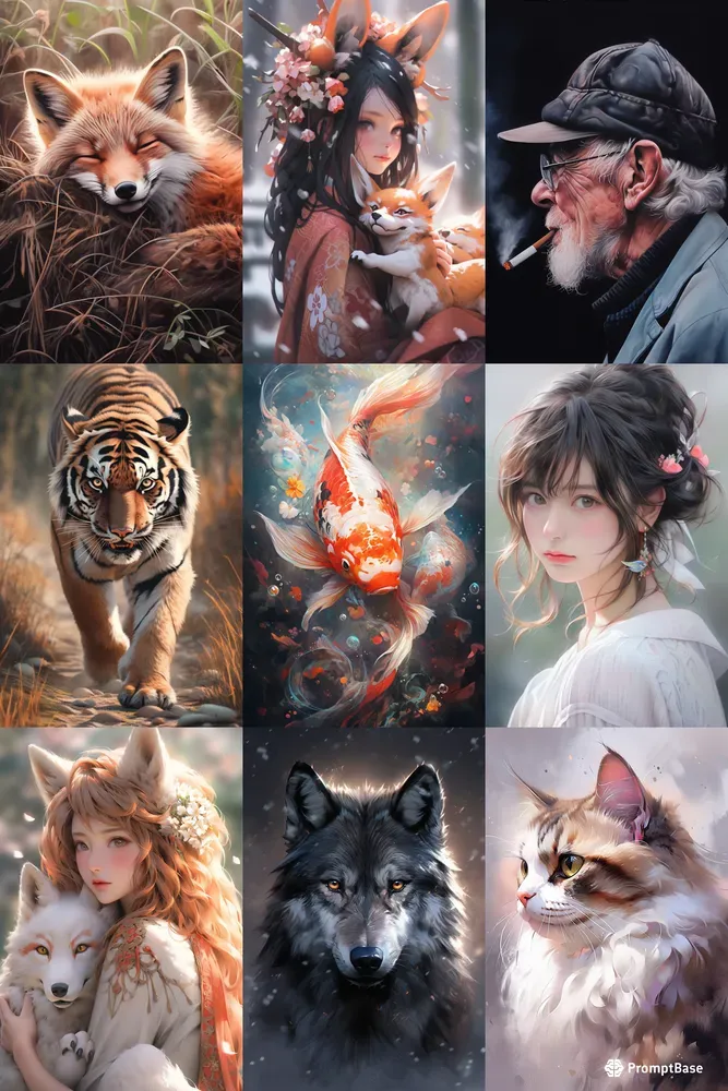 Highly Detailed Realistic Paintings