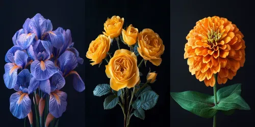 Realistic Flower Photos generated by midjourney