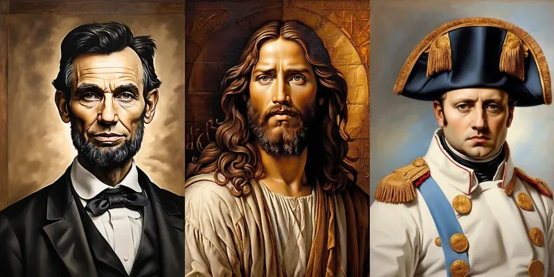 Historical Paintings Showcases generated by undefined