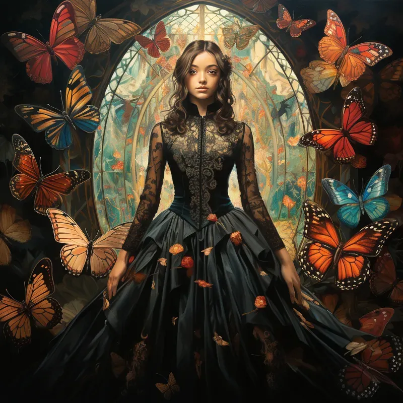 Futuristic Victorian Portraits