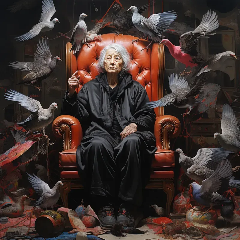 Futuristic Victorian Portraits