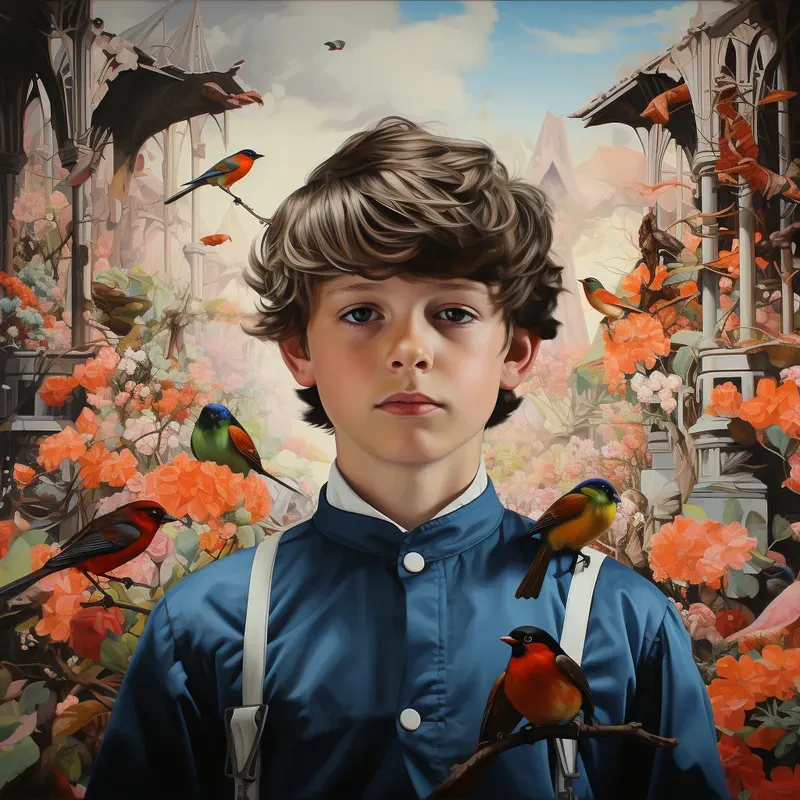 Futuristic Victorian Portraits