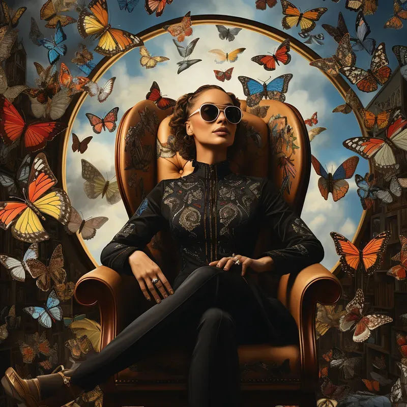 Futuristic Victorian Portraits