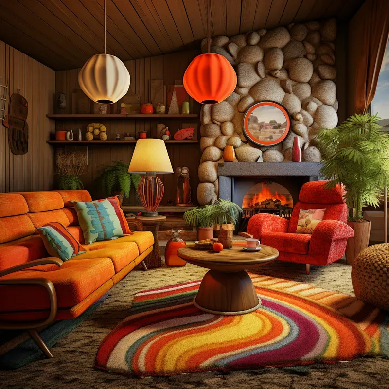 1970s Home Interiors