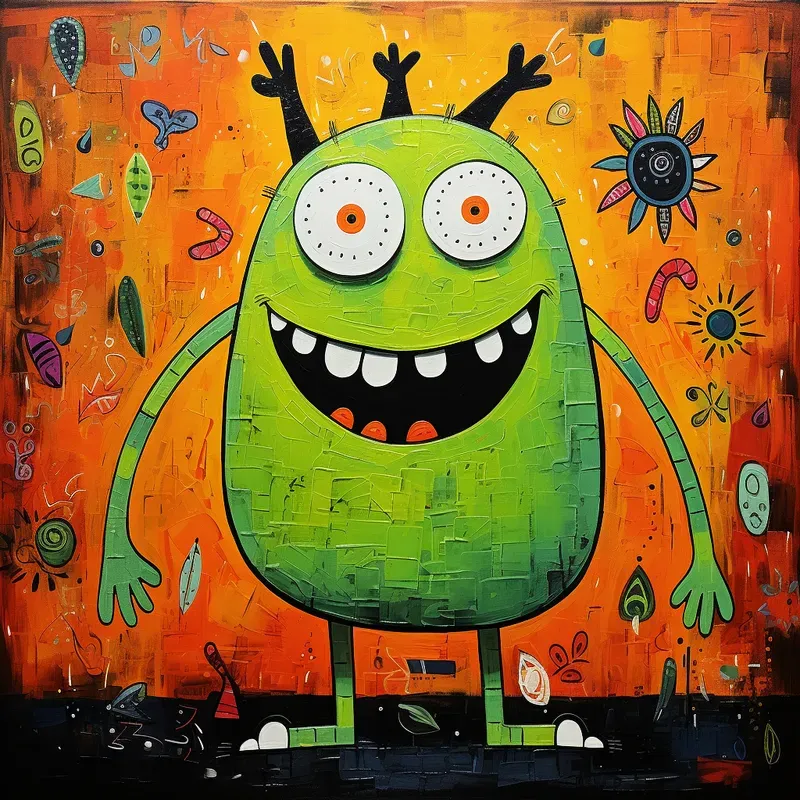 Quirky Playful Cartoon Characters