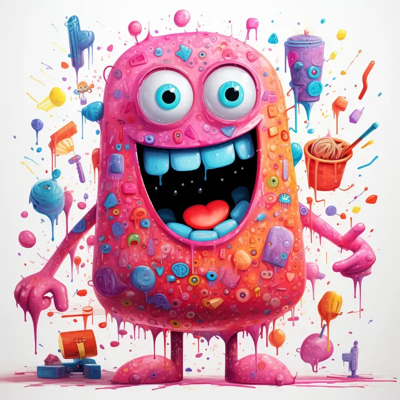 Quirky Playful Cartoon Characters