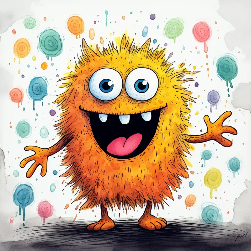 Quirky Playful Cartoon Characters