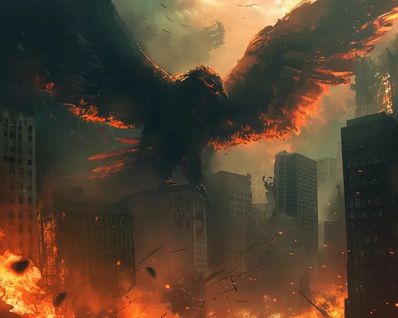 Monsters Destroying Cities
