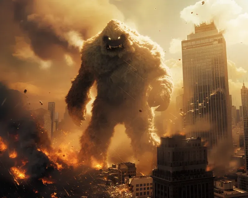 Monsters Destroying Cities