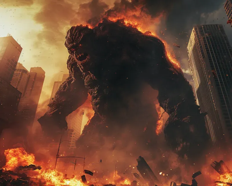 Monsters Destroying Cities