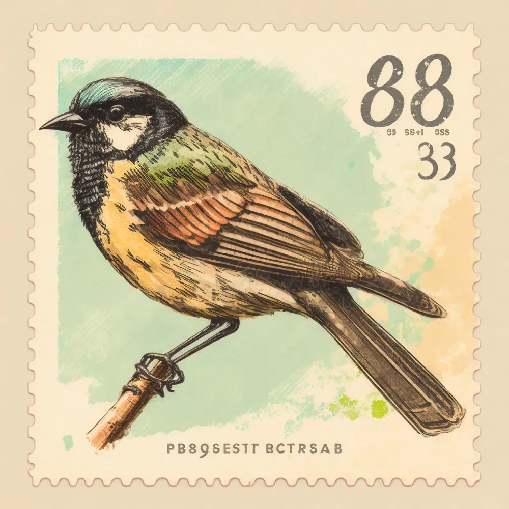 Vintage Postal Stamps