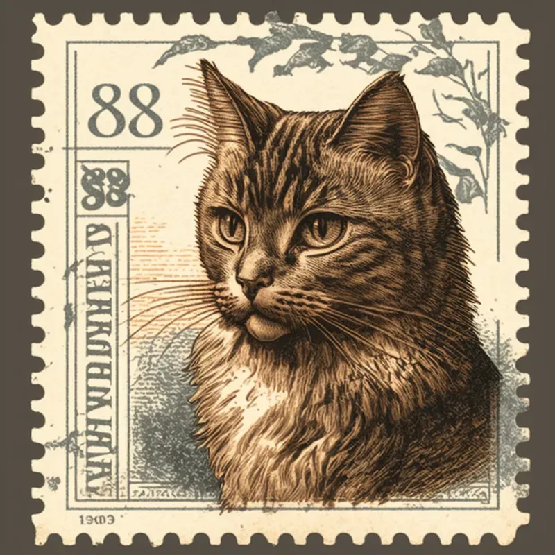Vintage Postal Stamps