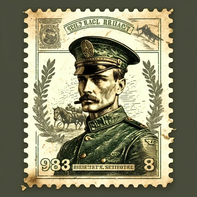 Vintage Postal Stamps