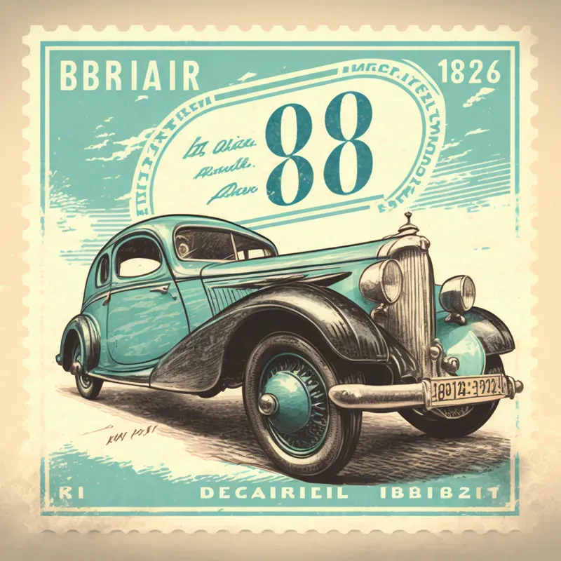 Vintage Postal Stamps