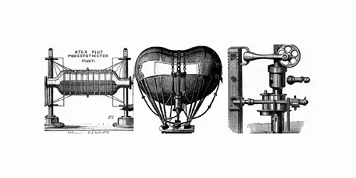 Fantastical Invention Illustration generated by dalle