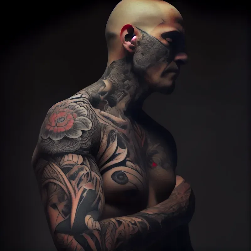 Detailed Tattoos On Realistic Models