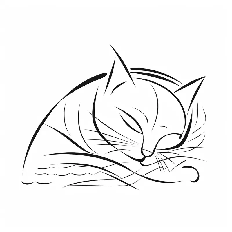 Customizable Continuous Line Art Doodles