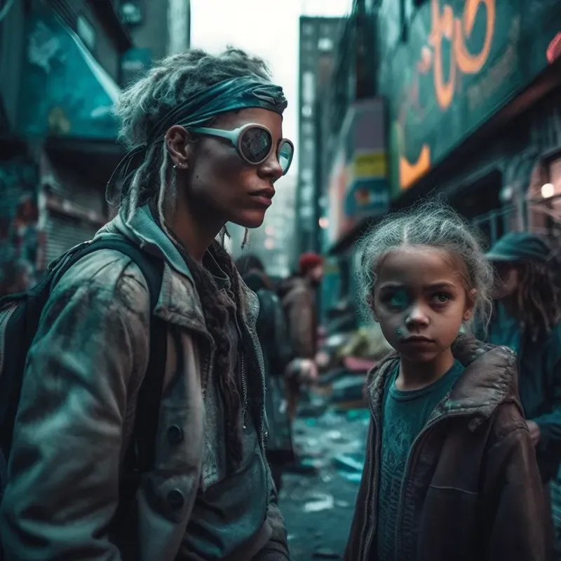 Cyberpunk Street Photography