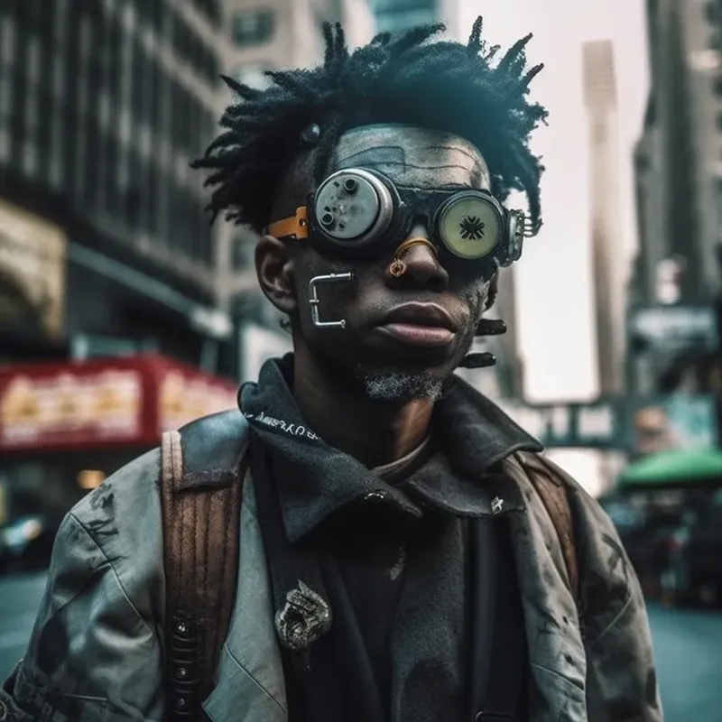 Cyberpunk Street Photography