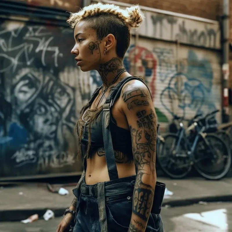 Cyberpunk Street Photography