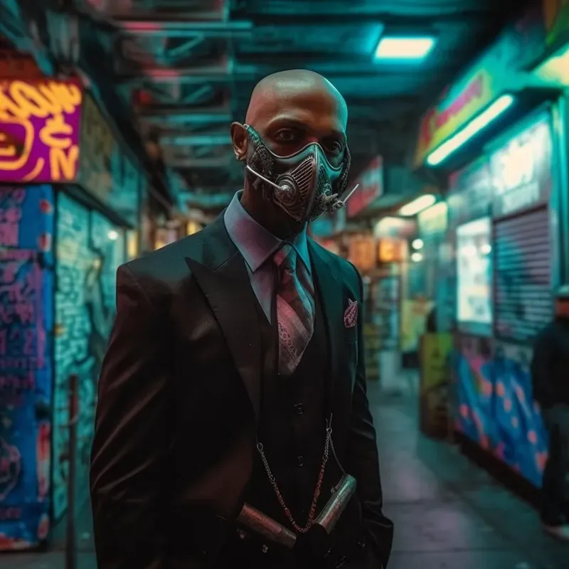 Cyberpunk Street Photography