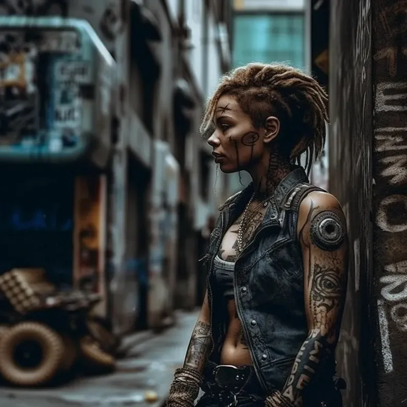 Cyberpunk Street Photography