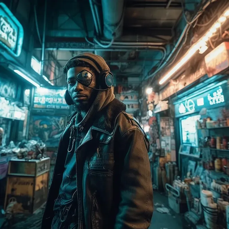 Cyberpunk Street Photography