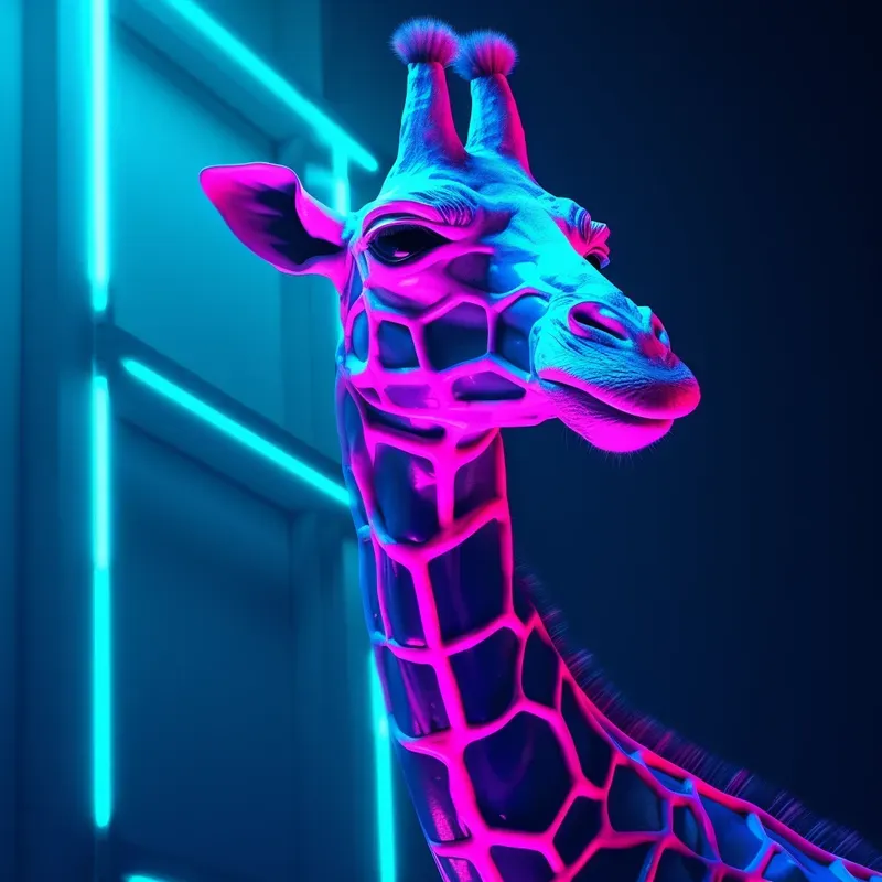 Neon Bionic Animals