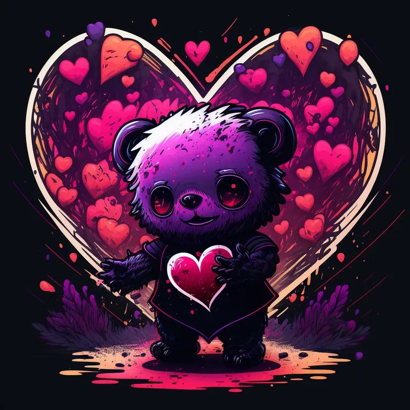 Creepy Valentines Day Characters