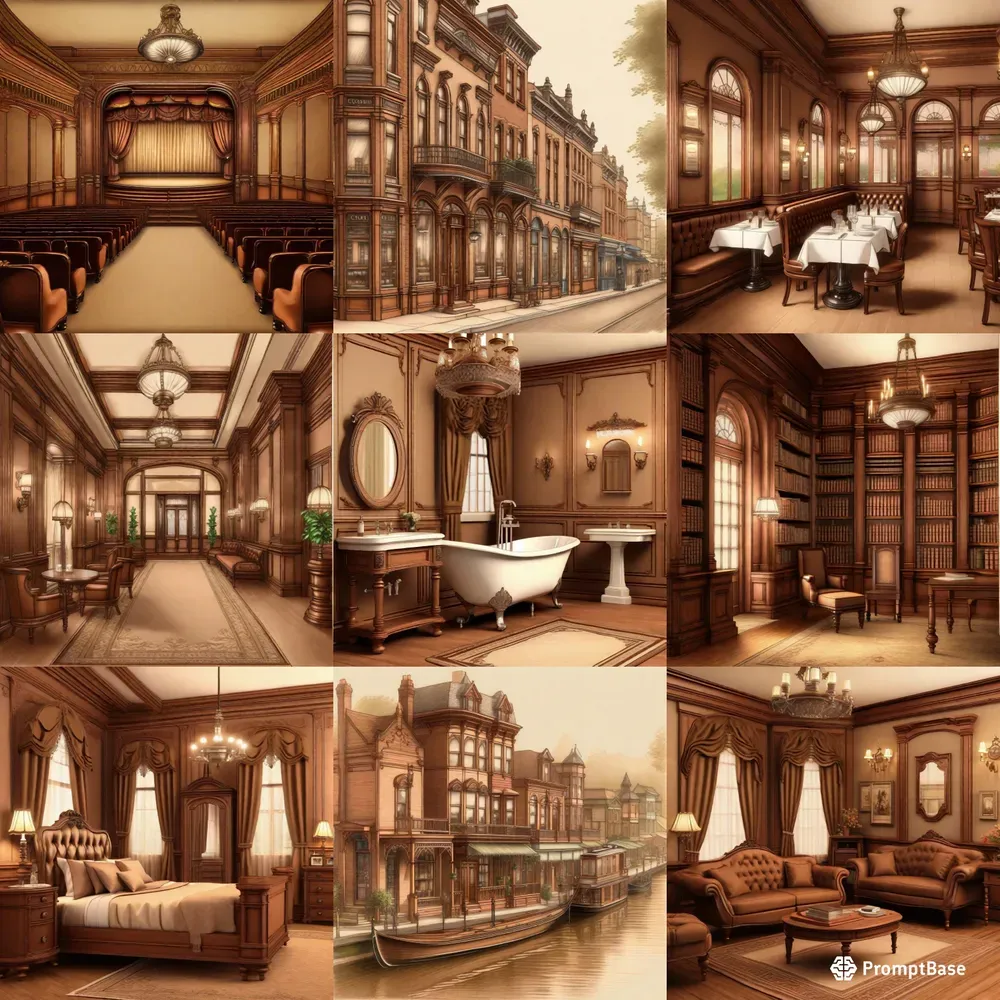 Neo Victorian Drawings