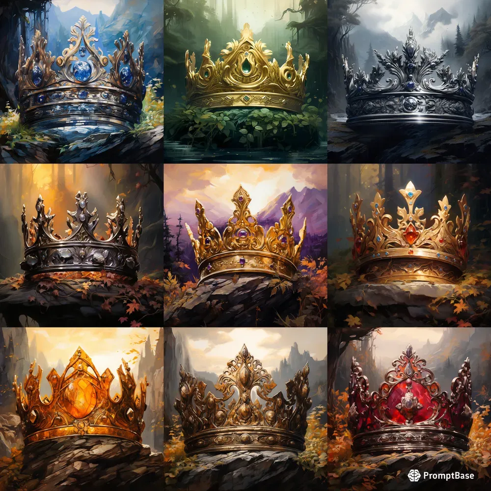 Ambient Landscape Crown Art