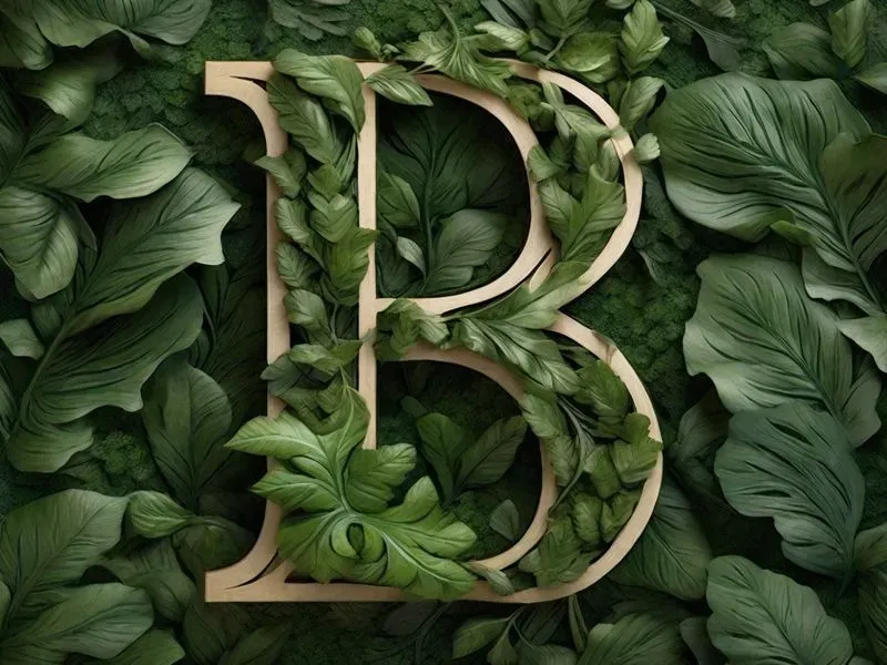 Alphabets The Green Leaf Lets