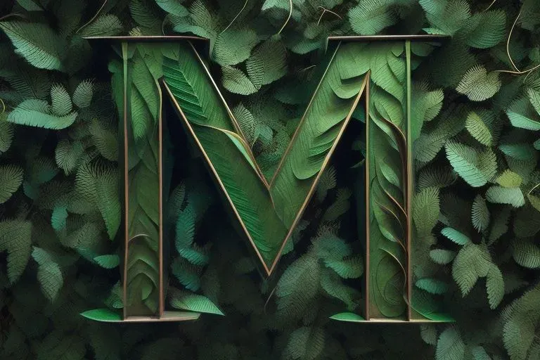 Alphabets The Green Leaf Lets