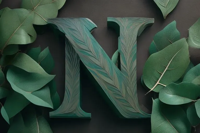 Alphabets The Green Leaf Lets