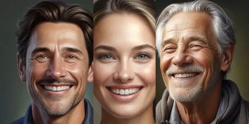 Realistic Photo Portraits generated by undefined