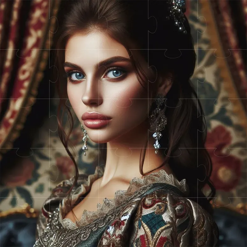 Royal Elegance Cinematic Portraits