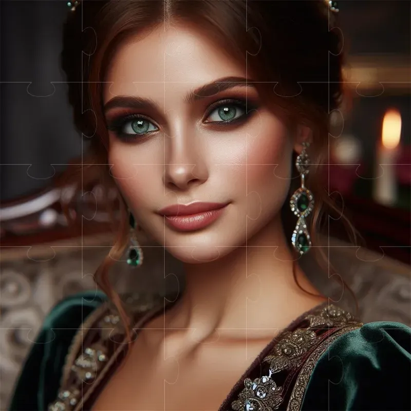 Royal Elegance Cinematic Portraits