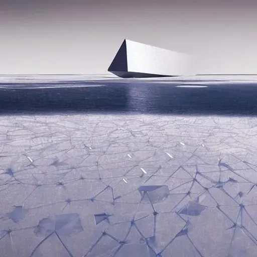 Geometric Artic Sea