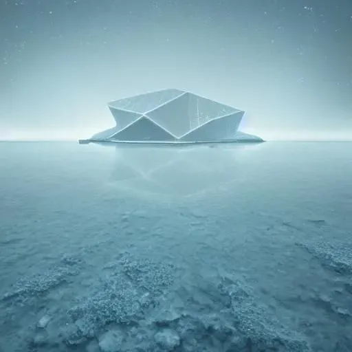 Geometric Artic Sea
